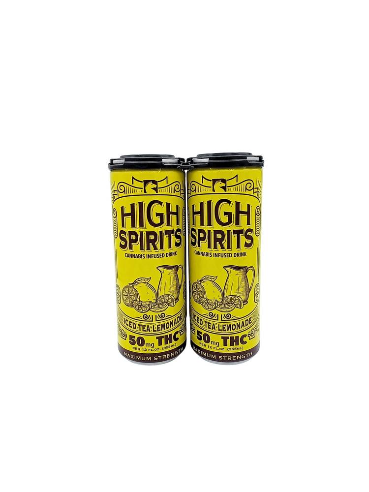 High Spirits THC Infused Iced Tea Lemonade