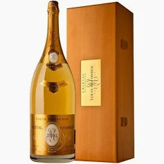 Louis Roederer Cristal Brut 3.0 L (Jeroboam) 1999 vintage with Gift Box