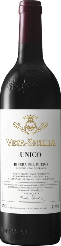 Vega Sicilia Ribera del Duero Unico 2012