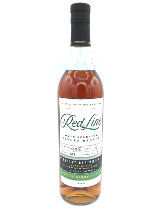 Red Line Single Barrel Toasted Rye Whiskey