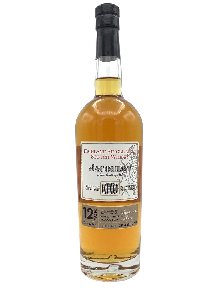 Jacoulot Highland Single Malt Scotch Whisky 12 years