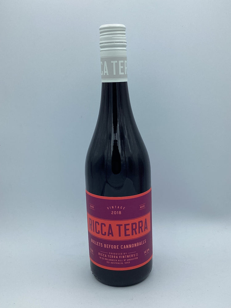 Ricca Terra Red "Bullets Before  Cannonballs"