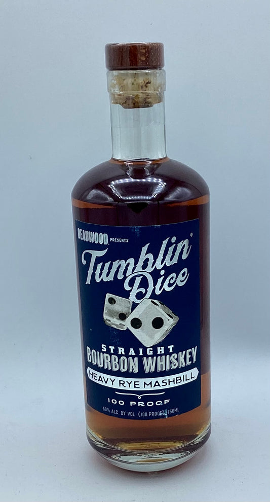 Tumblin Dice Heavy Rye Straight Bourbon