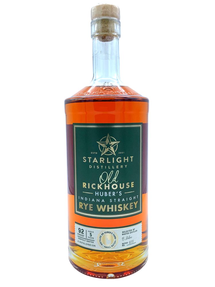 Starlight Old Rickhouse Rye Whiskey