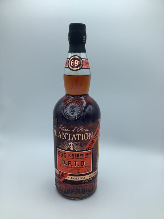 Plantation Overproof Rum  O.F.T.D