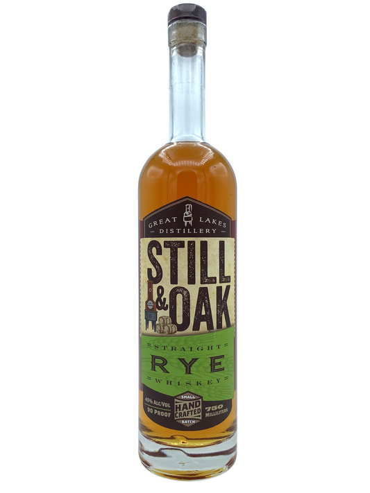 Great Lakes Distillery Still & Oak Straight Rye